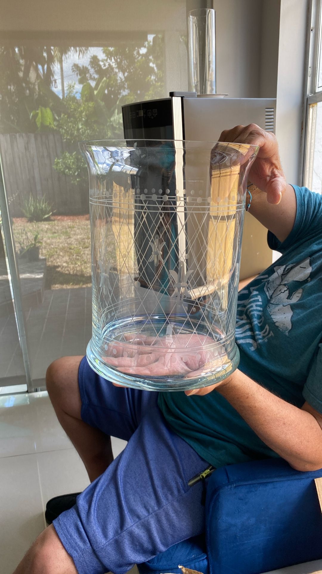 fleur‑de‑lys Crystal Vase