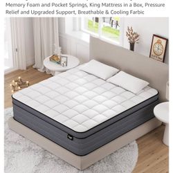 King Size Mattress With Split Box Springs