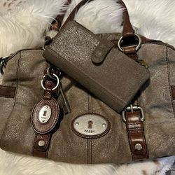 Gorgeous, Fossil Purse, And Wallet Set