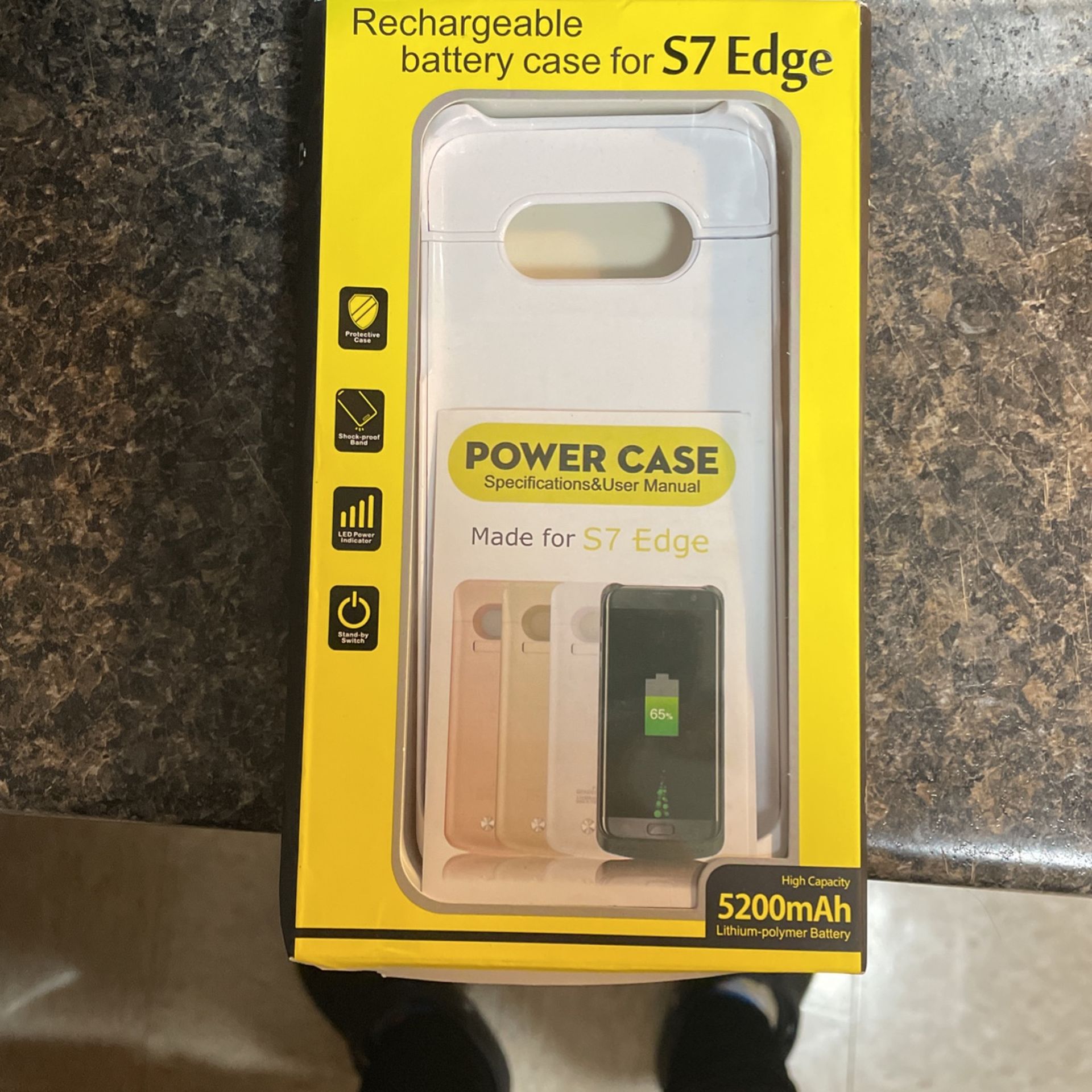 Rechargeable Battery Case For S7 Edge 