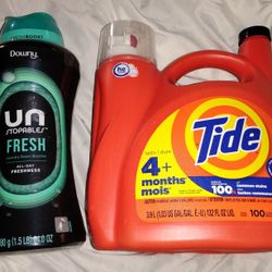 Tide Liquid And Downy Unstoppables Fresh Bundle