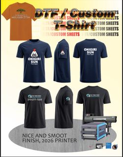 Dtf T-shirt Or Sheets