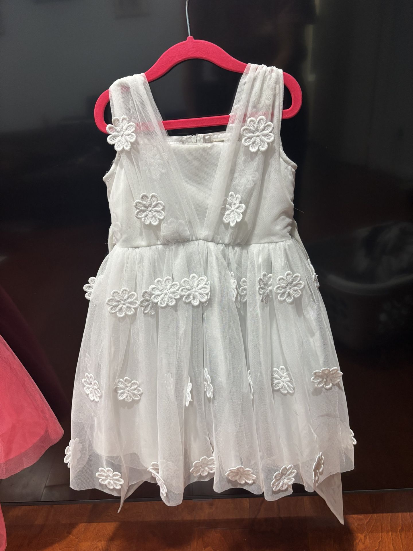 Flower Girl Off White Dress