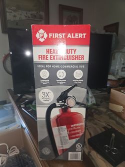 First Alert Heavy Duty Fire Extinguisher