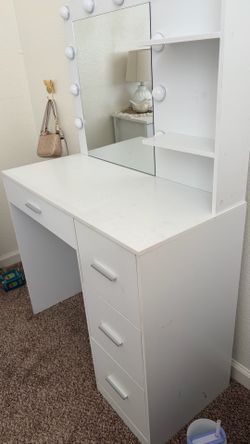 White Vanity