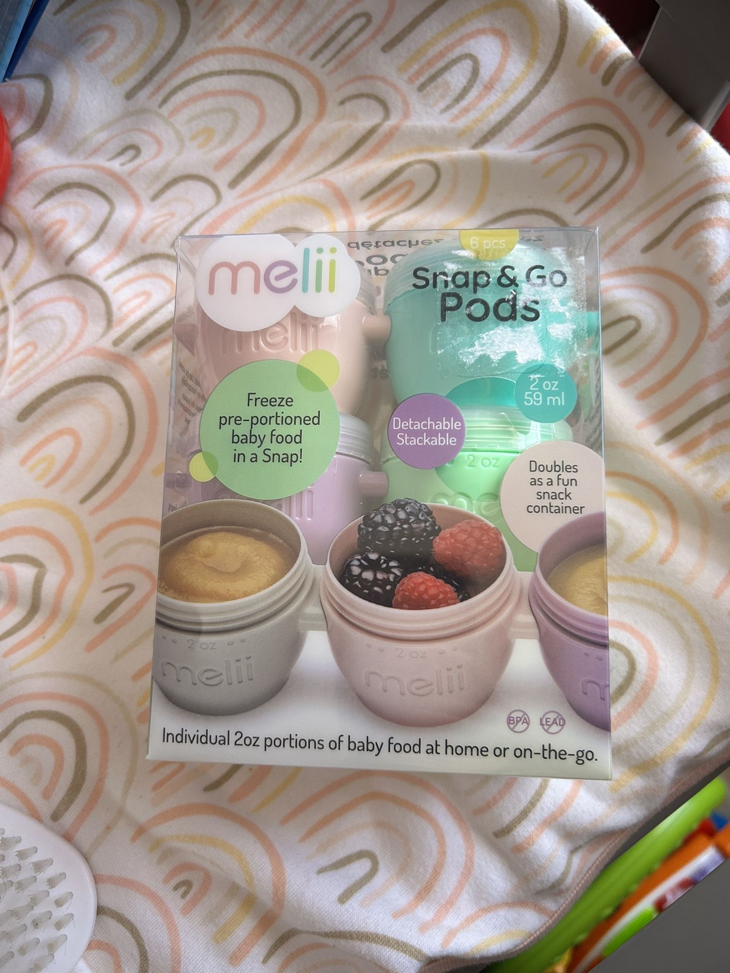 Melii Snap And Go Snack Pods