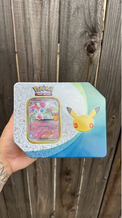 Pokémon Cards 30th Celebration Sylveon  Ex Tin $60