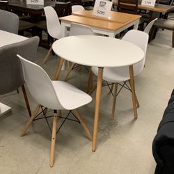 3-pc Table Set White Color