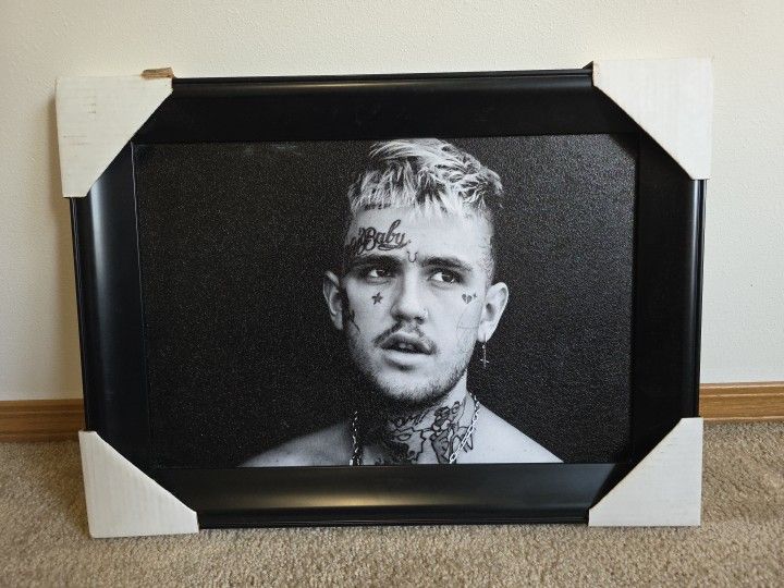 Lil Peep Wood Print