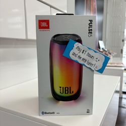 JBL Pulse 5 Bluetooth Speaker New - Payments Available - Pay $1 Down To take It home