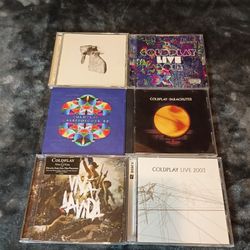 Coldplay CD Collection