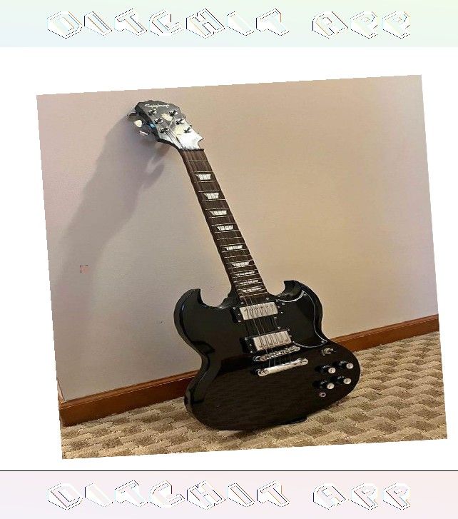 similar its Electric Guitar Make Noise with Premium Audio Quality
