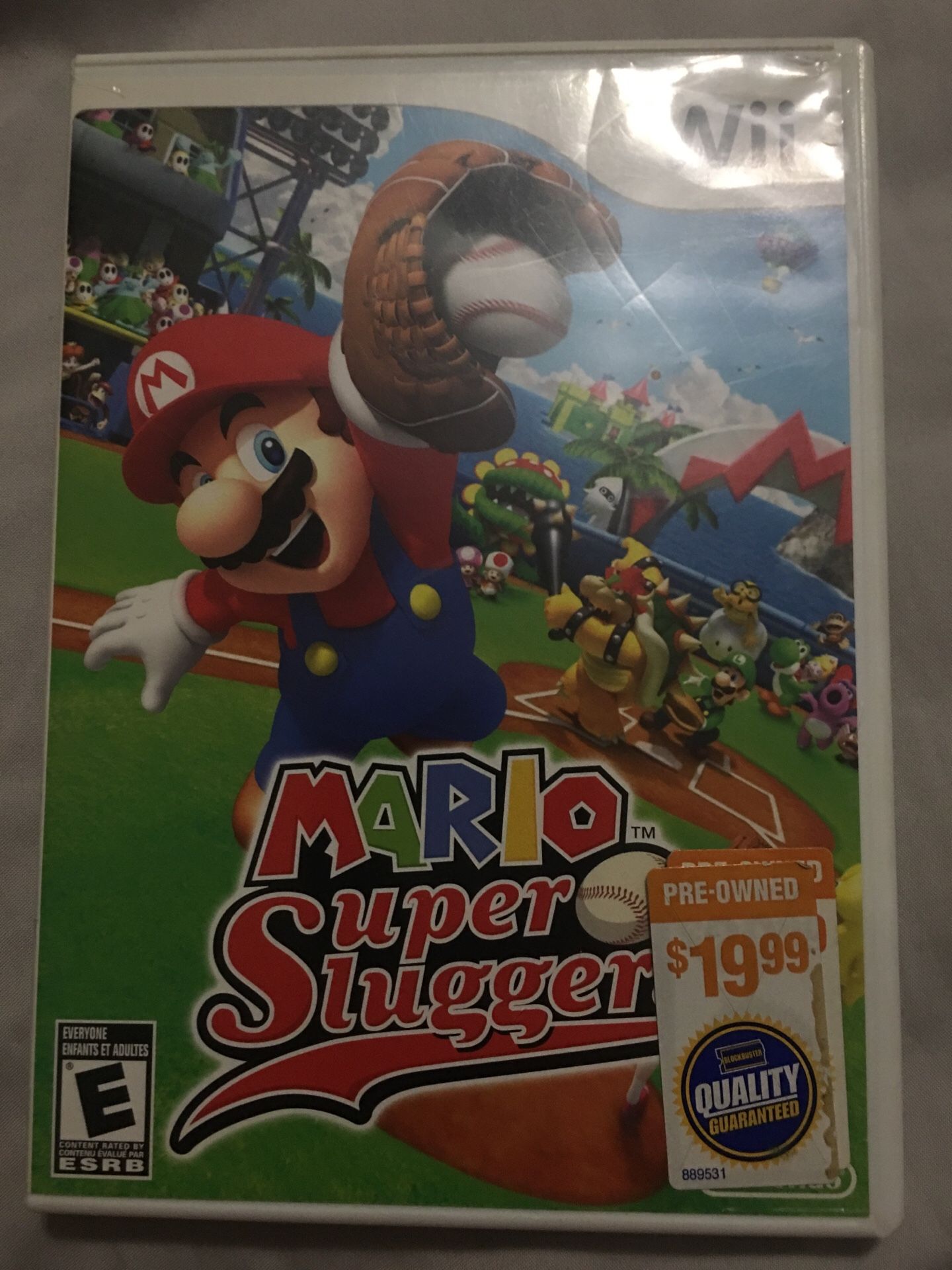 Nintendo Wii Mario super sluggers