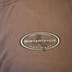 Vintage Margaritaville T Shirt Brown xL