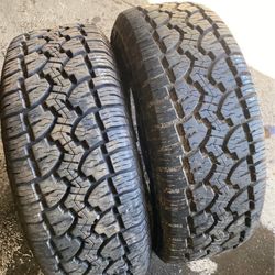 Pair Tires 265 65 17