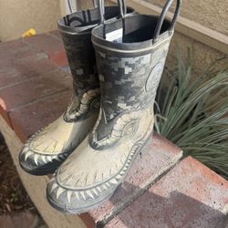 Kids Jurassic Park Rain Boots Size 2