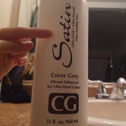 Satin Hair Developer Cover Gray