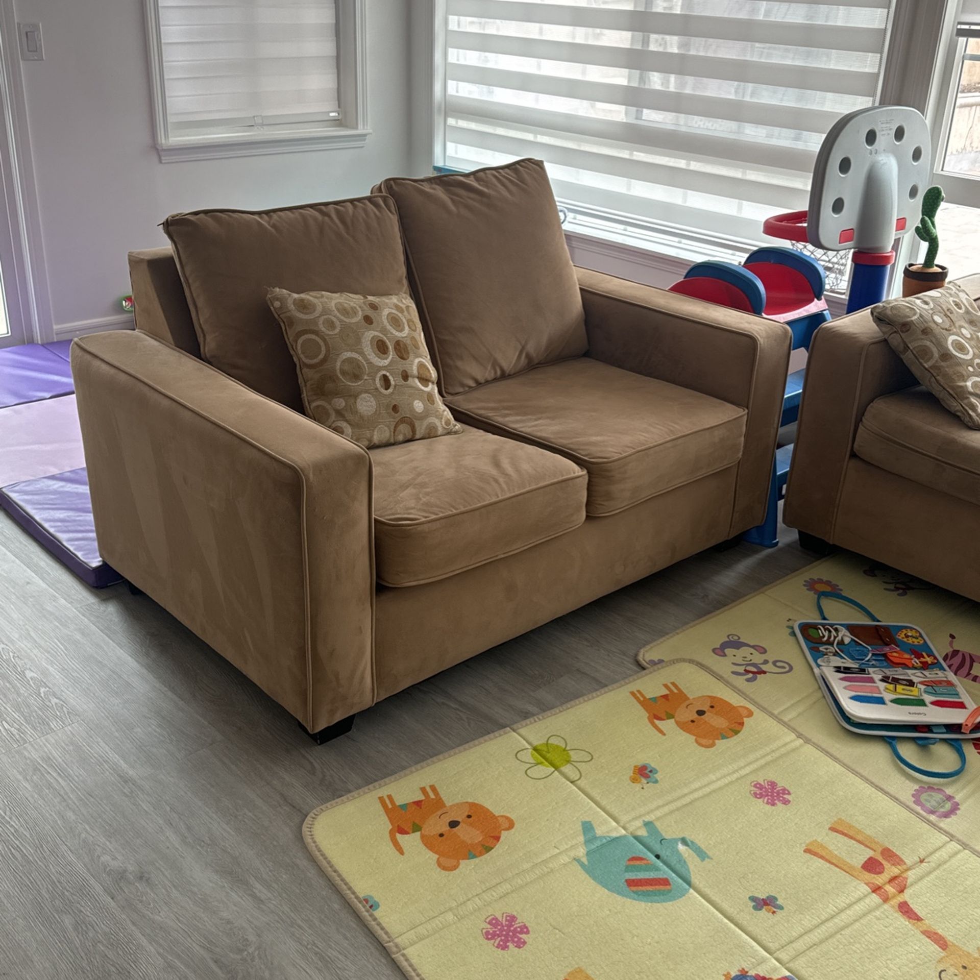 Two Pieces Sofa Set