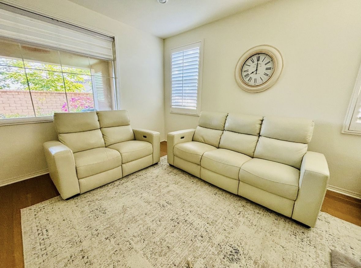 Recliner Sofa Set  (together)