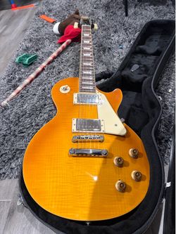 Epiphone Les Paul Electric Guitar Amber Burst