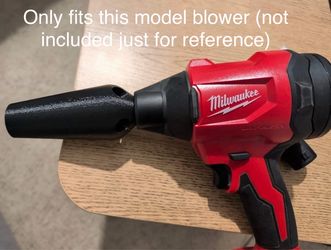 Milwaukee precision blower tool attachment only $15