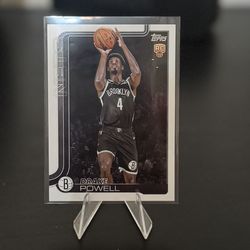 2025-26 Topps - Drake Powell #222 (RC)
