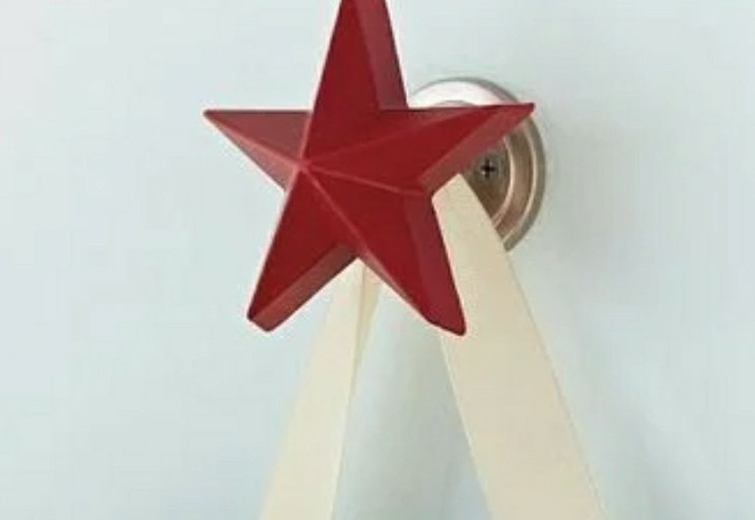 Red Star Frame Hanger - Pottery Barn Kids