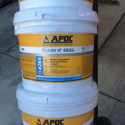 Apoc Flash N Seal White Elastomeric Roof And Flash Sealant