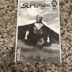 Absolute Superman Noir  #1