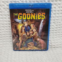 1985 The Goonies Blu-ray movie rated PG  