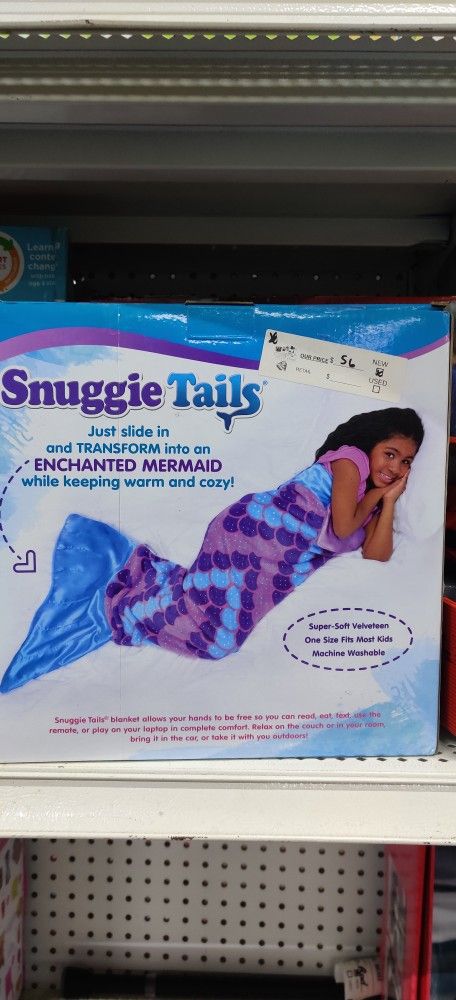 New Snuggle Tails Mermaid