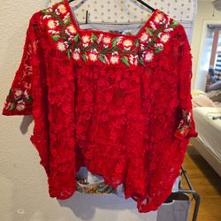 Womens handmade top size M
