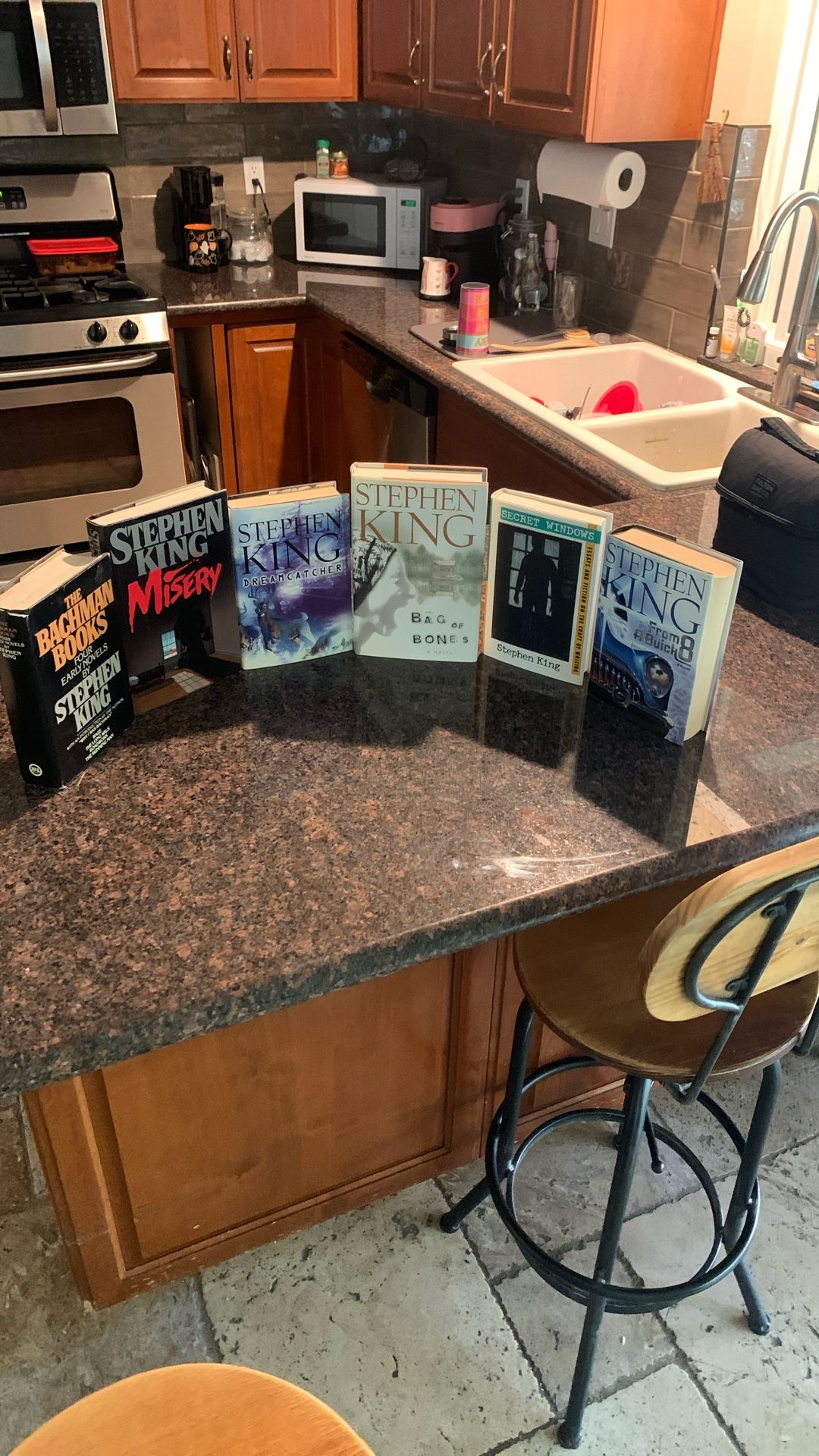 Stephen King 6 Hard Back Book Bundle