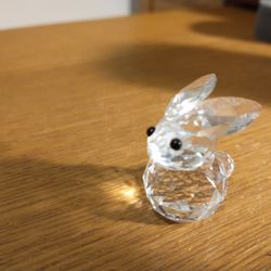 Swarovski Miniature Crystal Rabbit in Original Packaging 