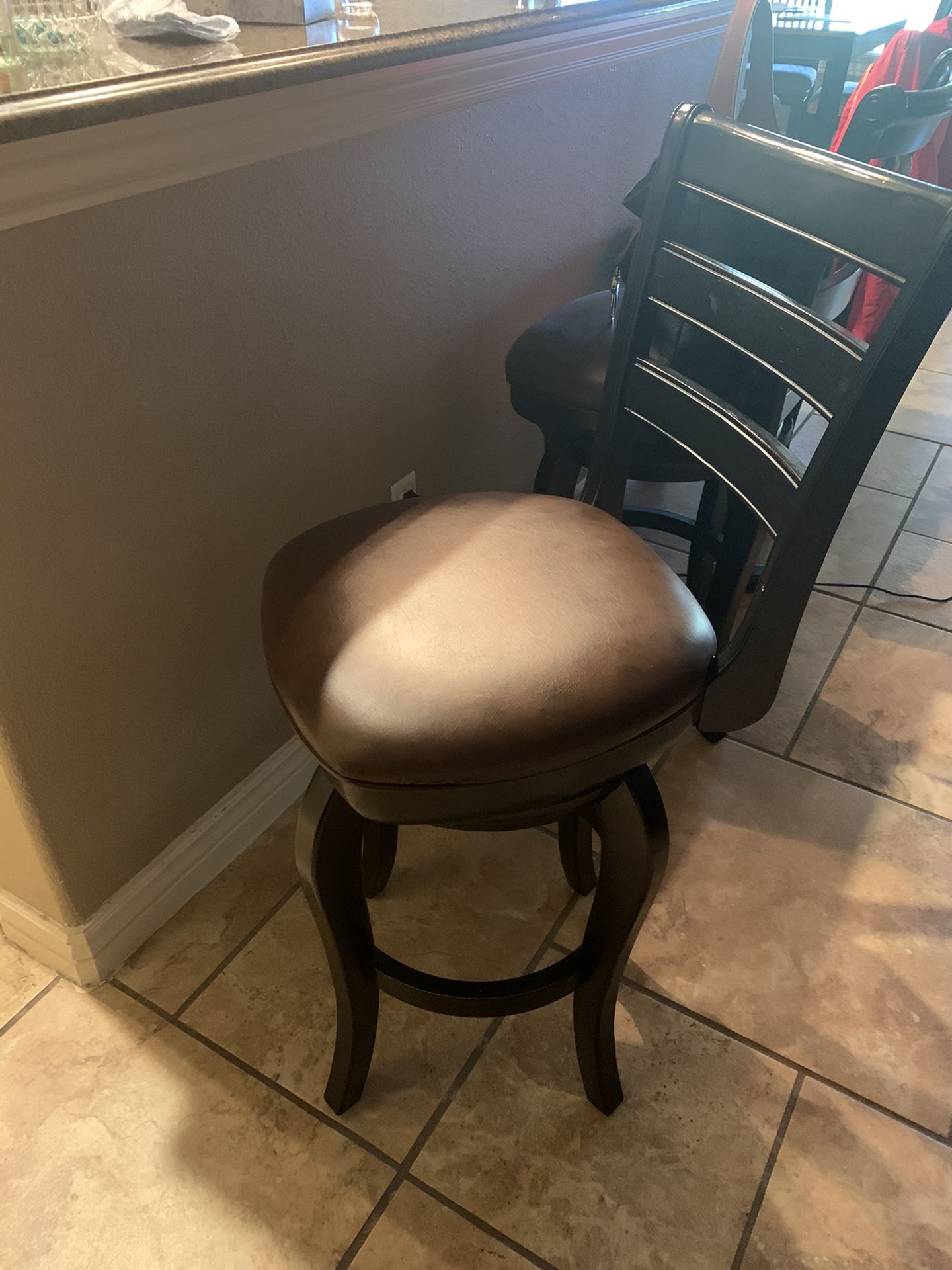 3- BAR STOOLS (swivel)