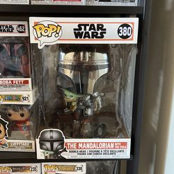 The Mandalorian Funko With The Child