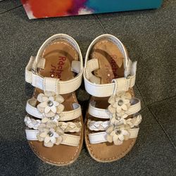 White Sandals for Baby Girls 6 Months