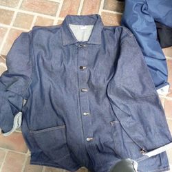 New Denim Blue Cal Prison Industry Authority Jacket