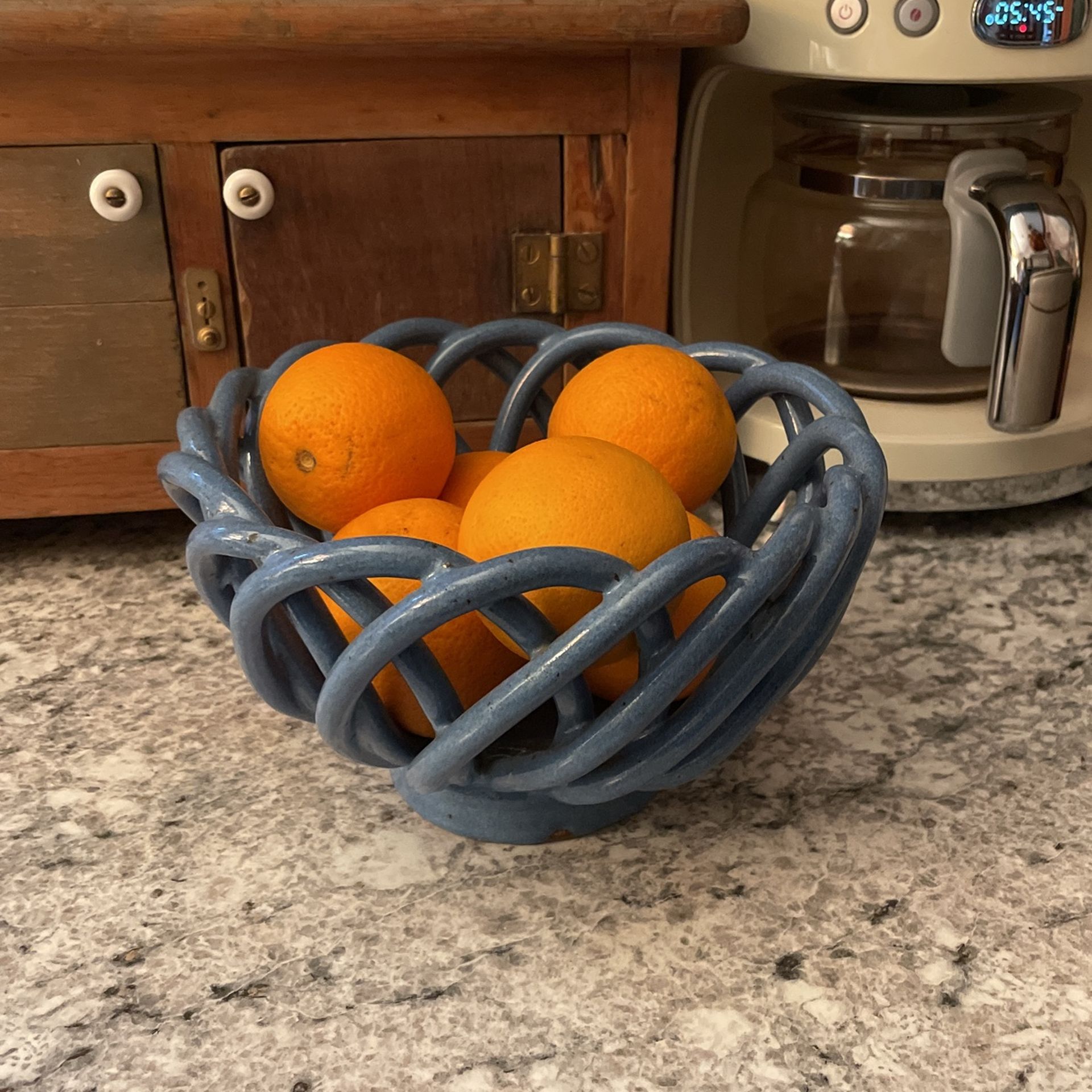 Ceramic Glaze Fruit Bowl