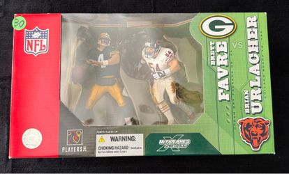 Brett Favre & Brian urlacher set