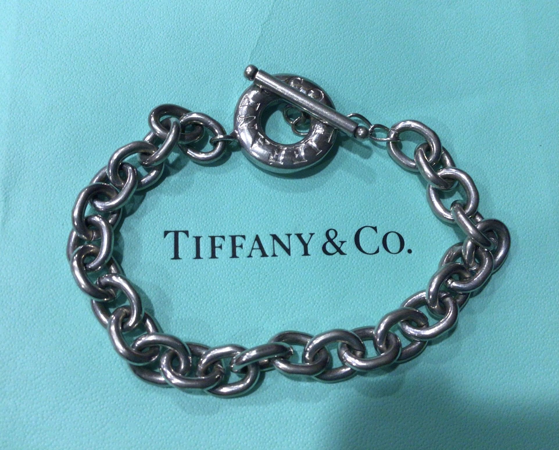 Tiffany & Co. Silver Toggle Bracelet 