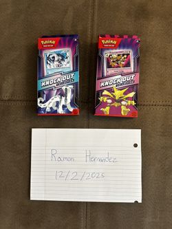 Pokemon Knock Out Boxes