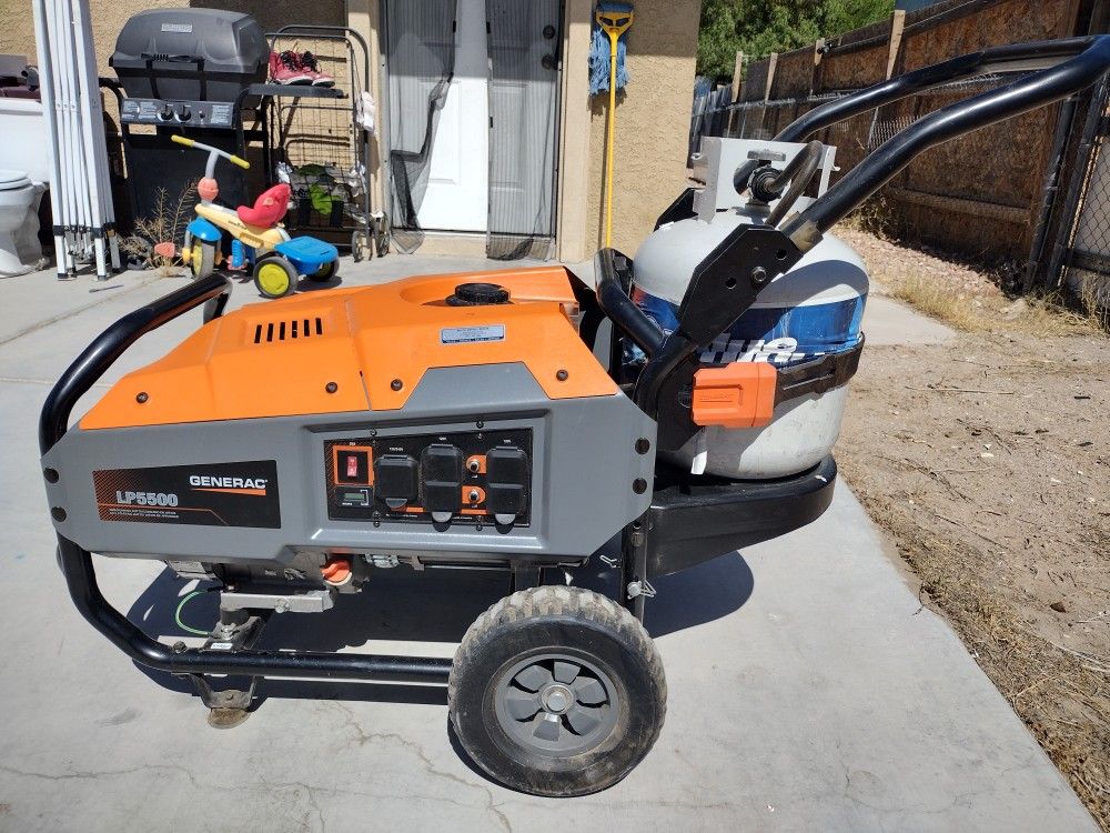 Generac Lp 5500 Propane Generator $800 Cash Only