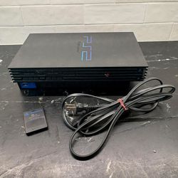 Sony PS2 (Working) With 8 Mb Memory Card & Power cord 