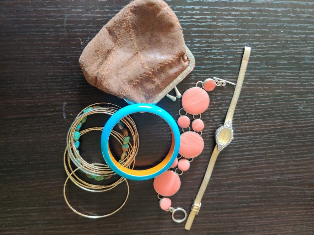 Bracelets, Bangles, Vintage Watch, Japanese Wallet Clasp