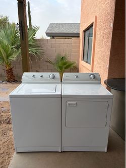 Washer and Dryer