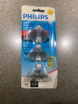 Phillips 12 volt Halogen MR16 bulbs