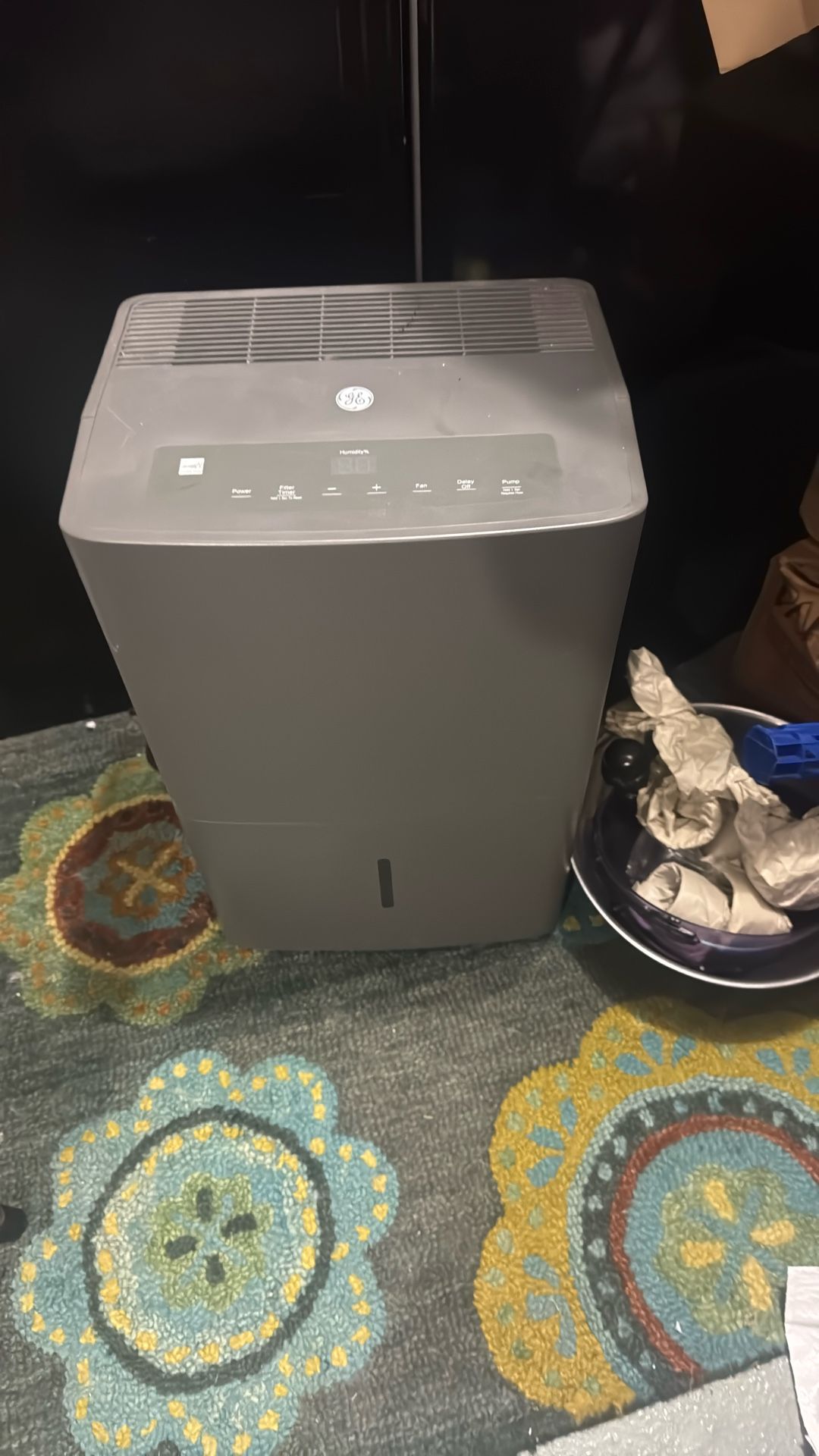 GE - 50-Pint Energy Star Portable Dehumidifier