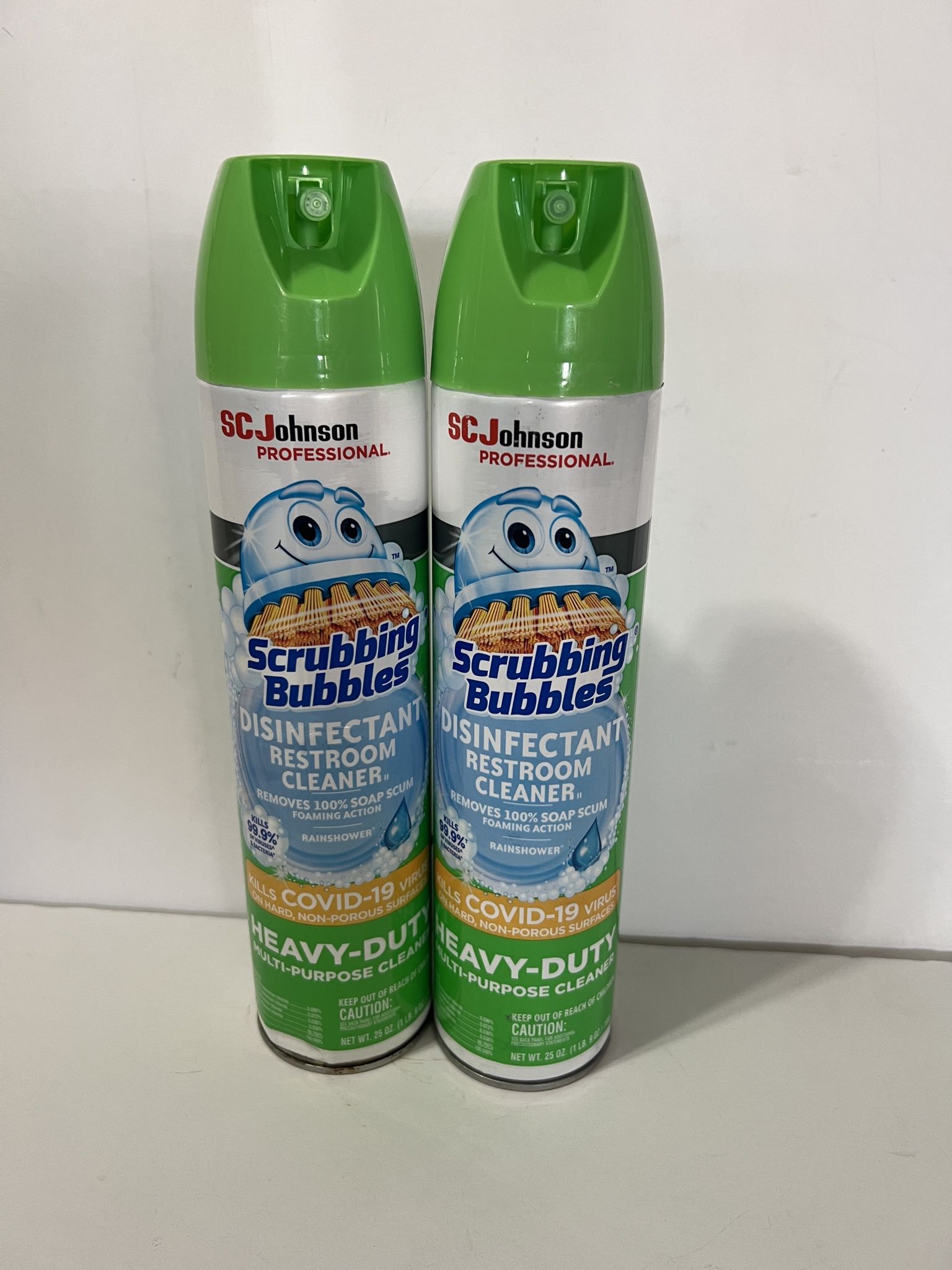Scrubbing Bubbles Disinfectant Restroom Cleaner Multi Purpose Fresh Clean 25 oz 2x $5