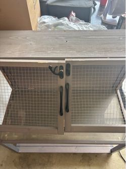 Deep hamster cage